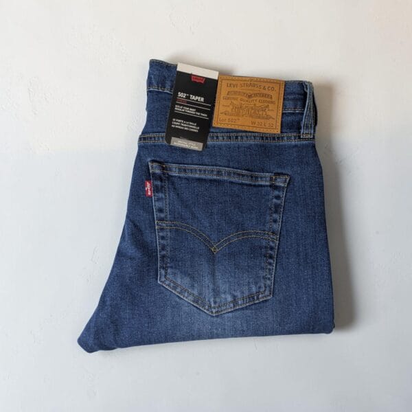 Men`s 502 Regular Taper Fit Jeans