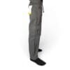 Kids Soft Denim Cargo Jogger Pants – Dark Grey Cotton Feel Utility Trousers